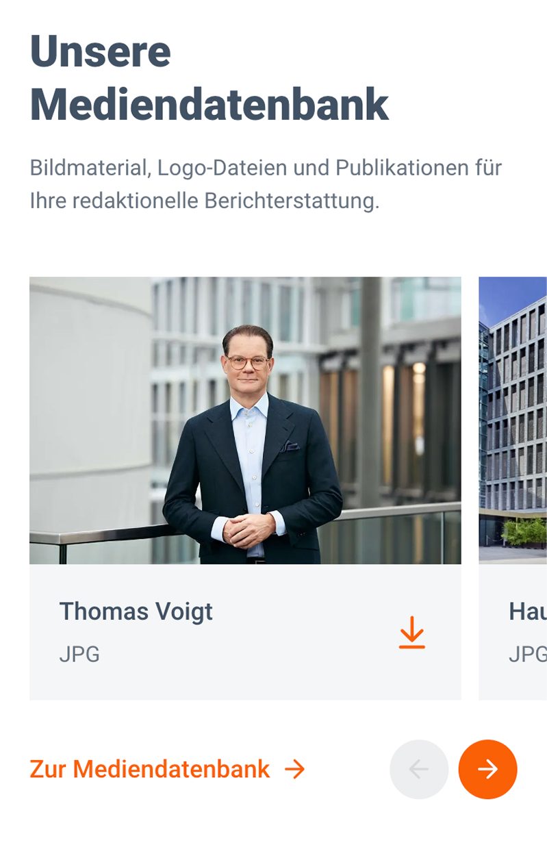 VHV Gruppe Screenshot